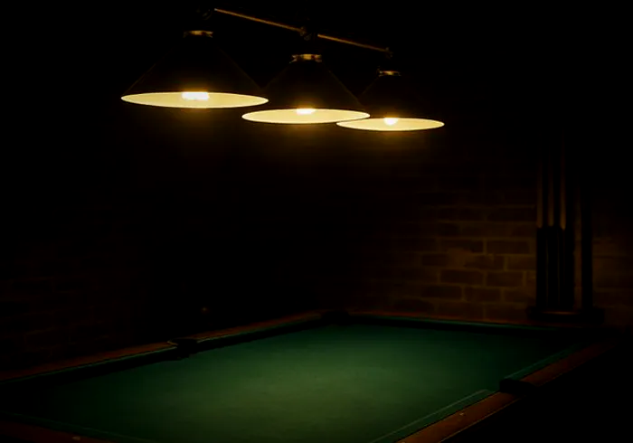 How High to Hang a Pool Table Light